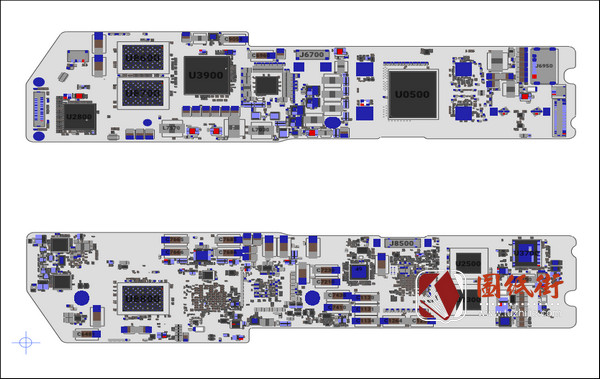 APPLE MACBOOK AIR 2020 A2179 820-01055 笔记本主板点位图BVR