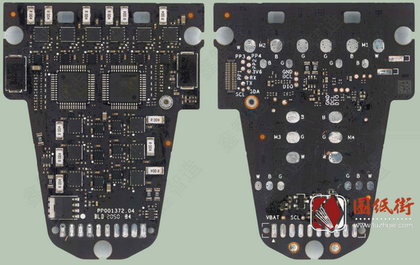 大疆DJL无人机御Mavic Air2-PP001372.04主板高清图片PDF