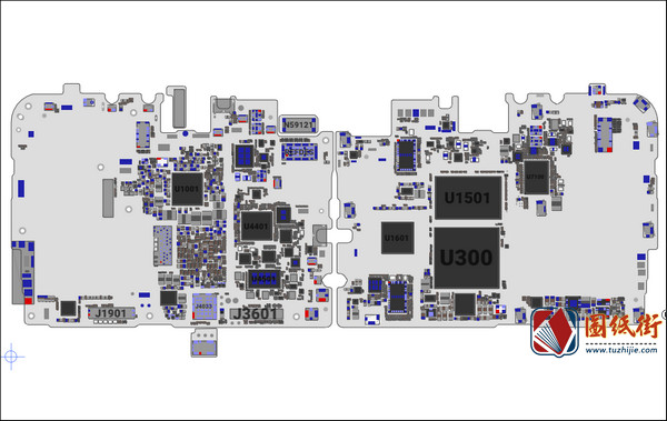 荣耀Honor 30 HL2BMHPM华为手机主板点位图BVR