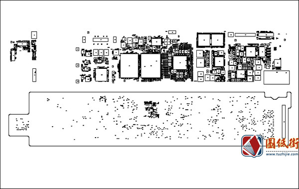 iPad Air4 PV_A_820-02274 J307 WIFI版苹果平板主板位置图位号图